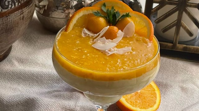 Cheesecake Tadında: Portakal Soslu Yulaf Kasesi