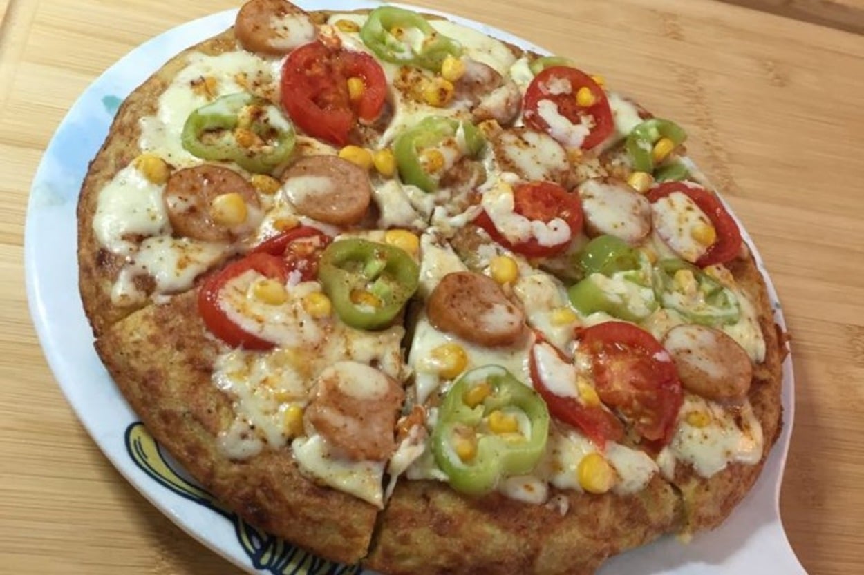 Hamursuz ve Fırınsız: Patates Pizza