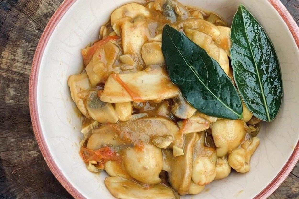 Hint Usulü: Vegan Mantar Kızartma