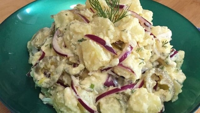 Her Ana Uygun: Hardal Soslu Patates Salatası