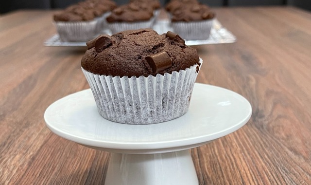 Doğum Günü Partilerine: Bol Çikolatalı Muffin