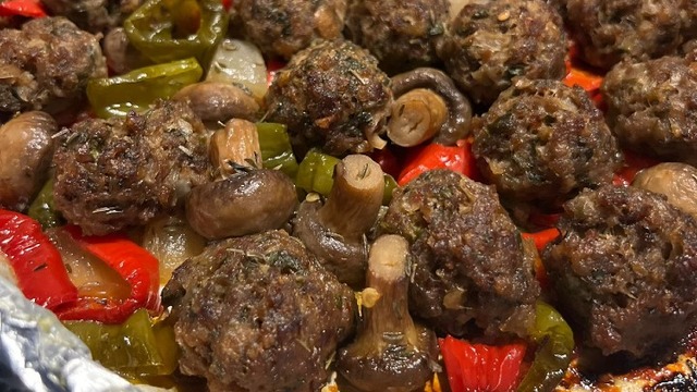 Çok da Pratik: Fırında Sebzeli Köfte
