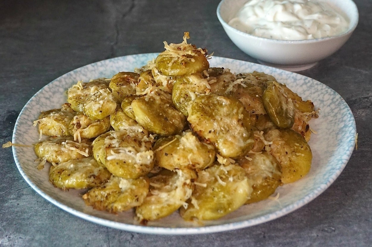 Sevmeyen Kalmasın: Fırında Parmesan Peynirli Brüksel Lahanası