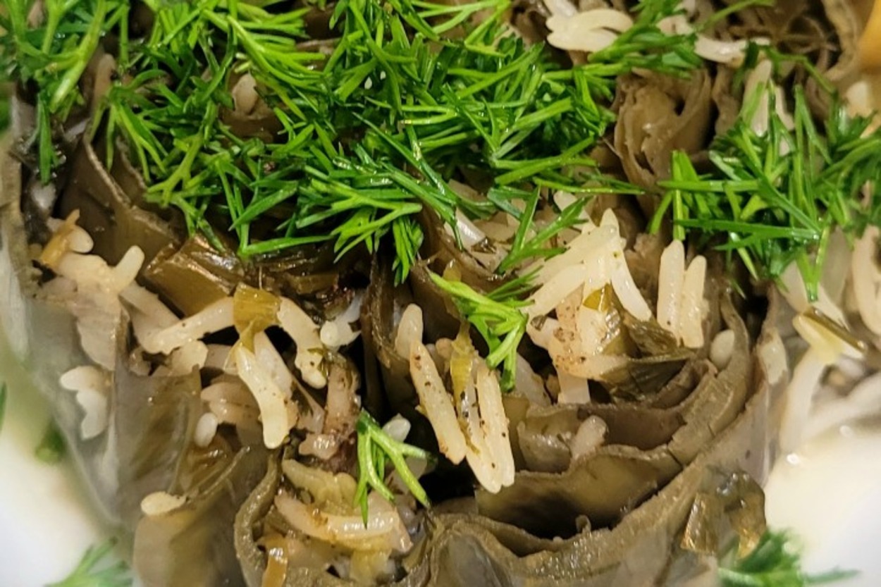 İç Harcı Farklı: Zeytinyağlı Enginar Dolma
