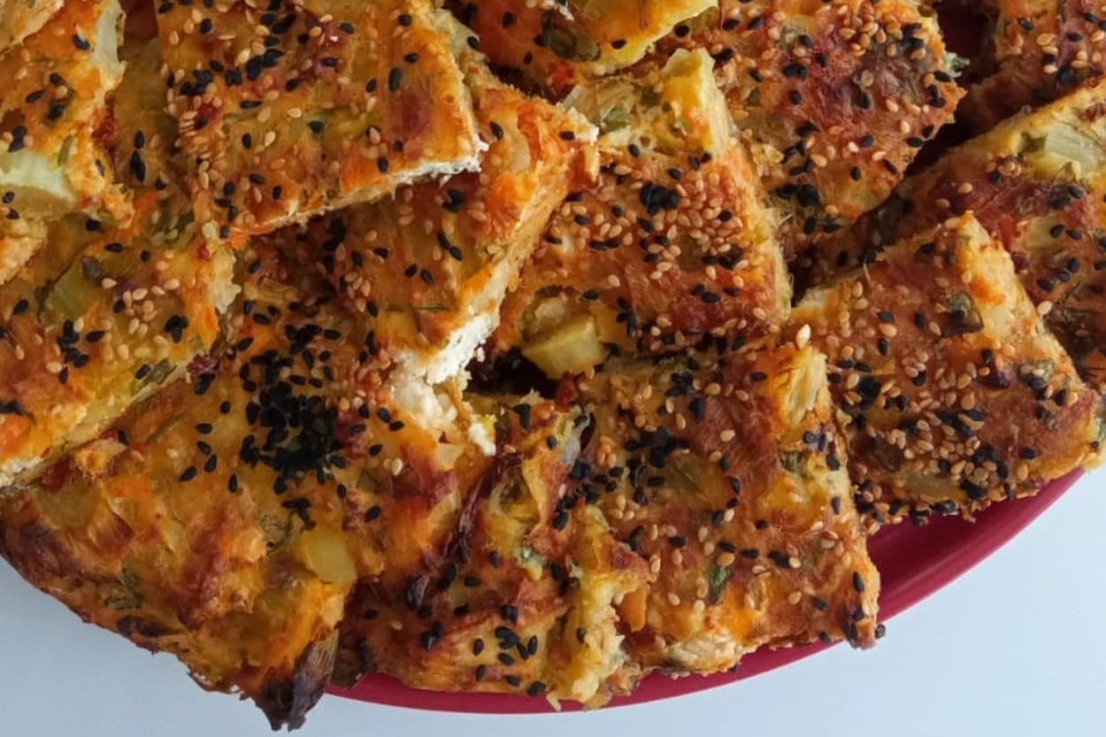 Lokum Gibi: Fırında Sebze Mücver