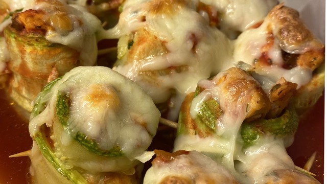 Yok Böyle Lezzet: Tavuklu Kabak Sarma
