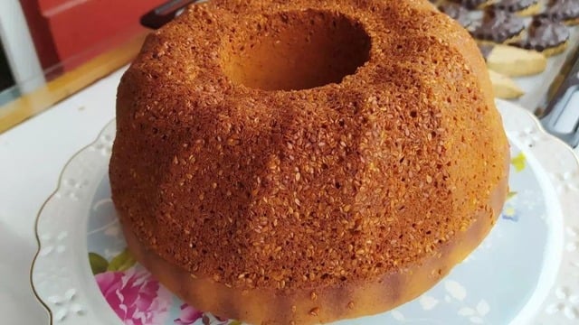 Susam Kaplı: Tahinli Kek