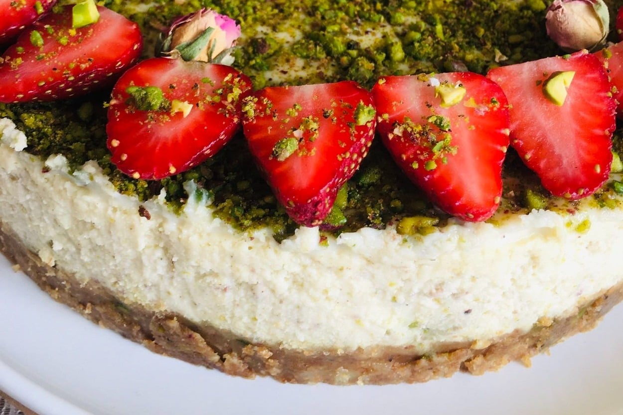 Yeşilin En Güzel Hali: Fıstıklı Cheesecake