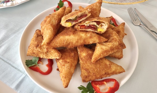 20 Dakikada Hazır: Üçgen Pizza Börek