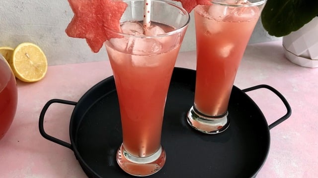 Bardak İçi Serinlik: Karpuzlu Limonata