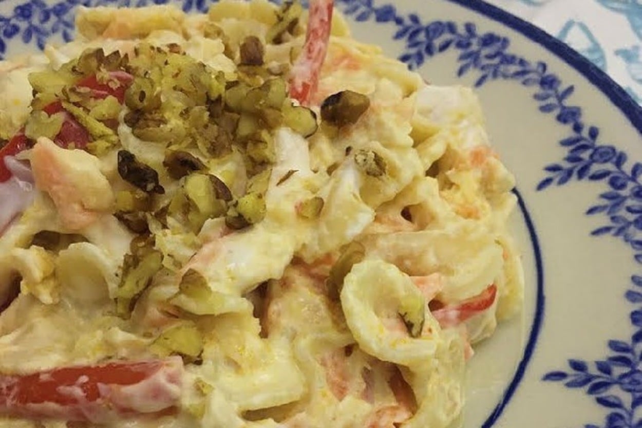 Bu Kez Tavuklu: Makarna Salatası