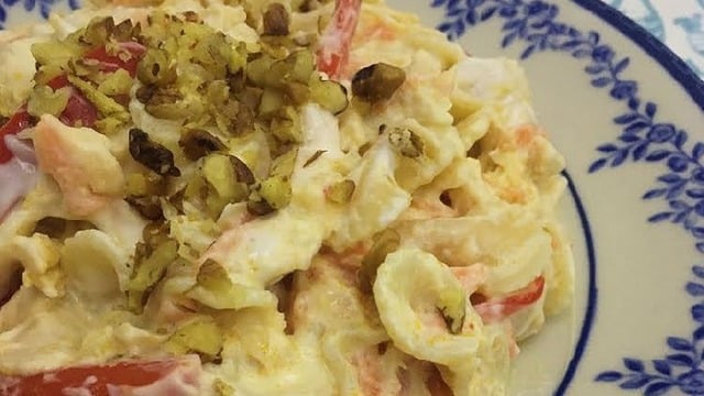 Bu Kez Tavuklu: Makarna Salatası