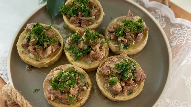 Şık Sofralara: Kuzu Kuşbaşılı Enginar