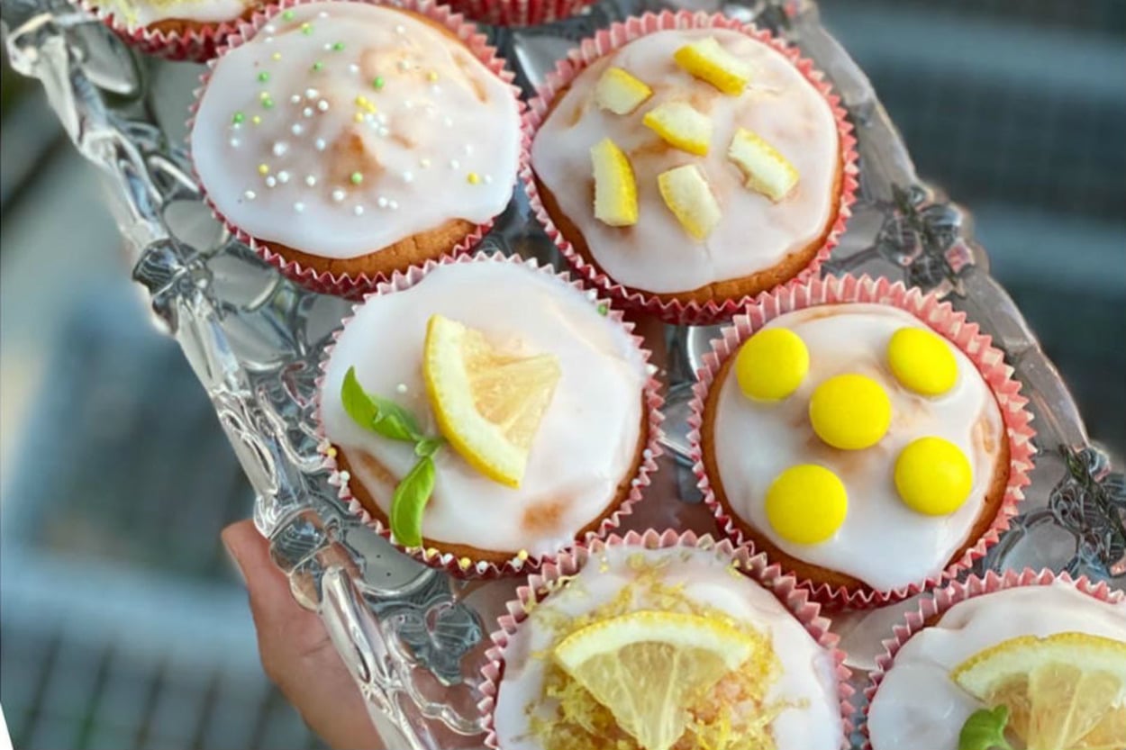 Pek Süslü: Limonlu Muffin