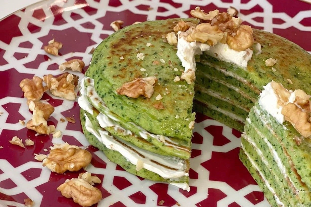 Çok Yakıştı: Ispanaklı Pankek