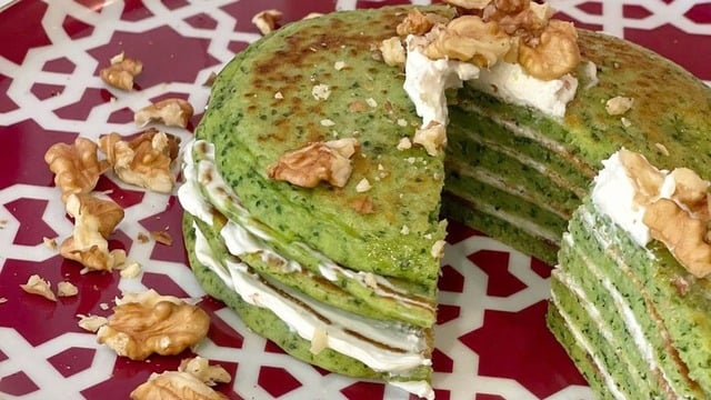 Çok Yakıştı: Ispanaklı Pankek