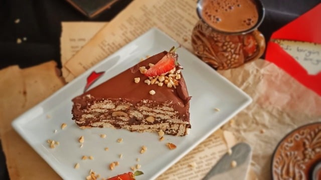 Günün Yıldızı: Ganajlı Mozaik Pasta