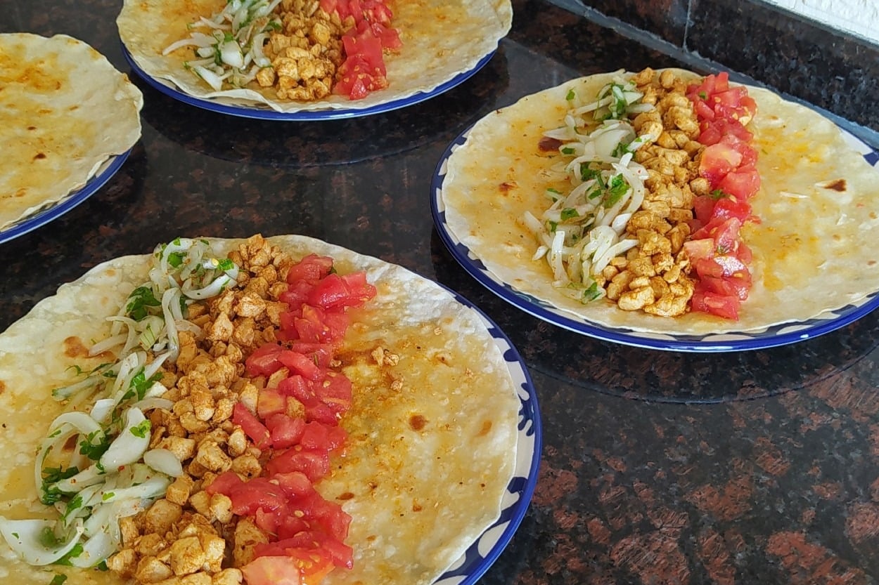 Evde de Yapılır: Tavuk Tantuni Dürüm