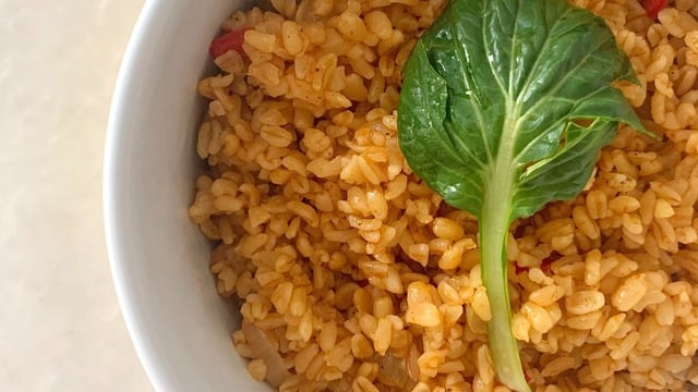 O Bir Klasik: Bulgur Pilavı