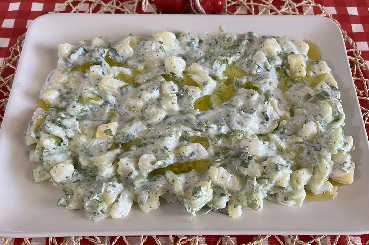 Sofralarda Yenilik: Patates Cacığı
