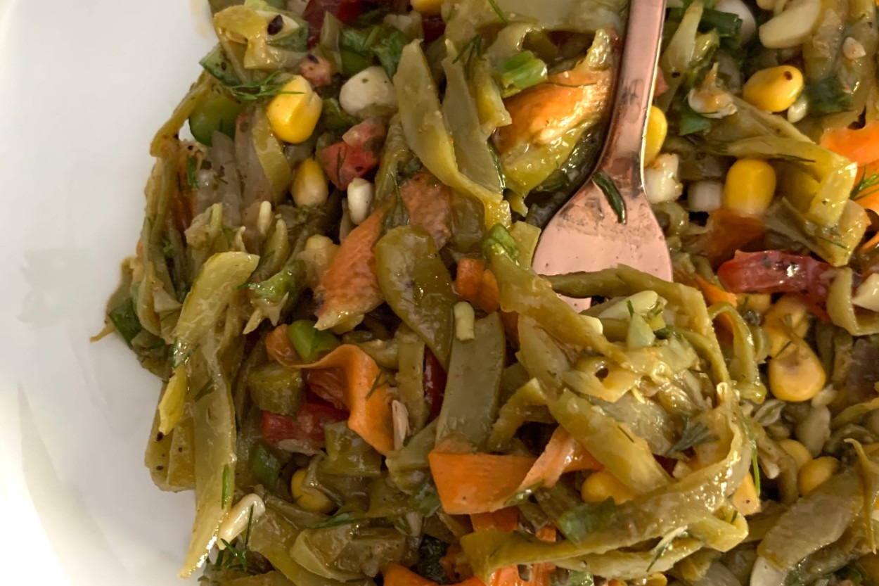 Sıradanlıktan Uzak: Çalı Fasulyesi Salatası