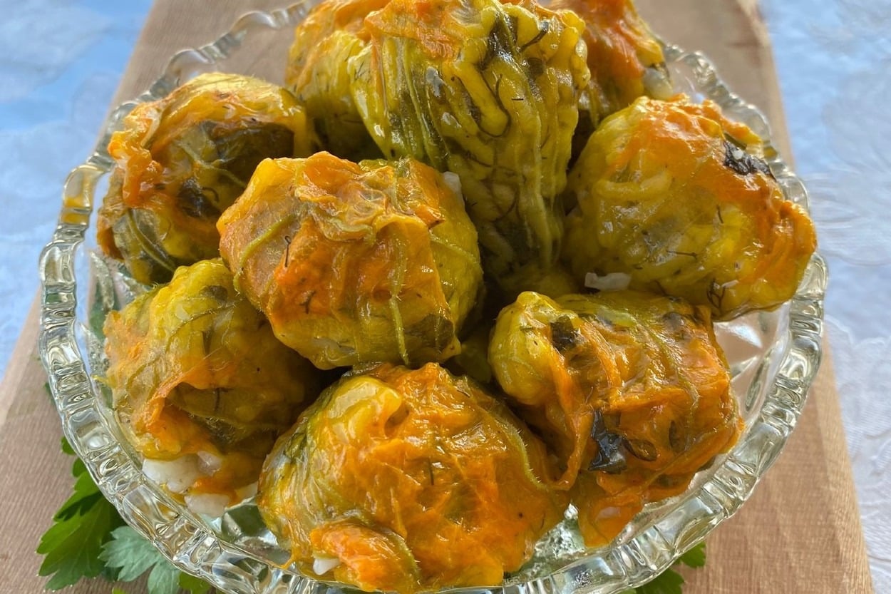 Zeytinyağlıların Gözdesi: Kabak Çiçeği Dolması