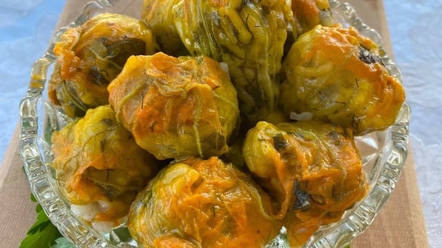 Zeytinyağlıların Gözdesi: Kabak Çiçeği Dolması