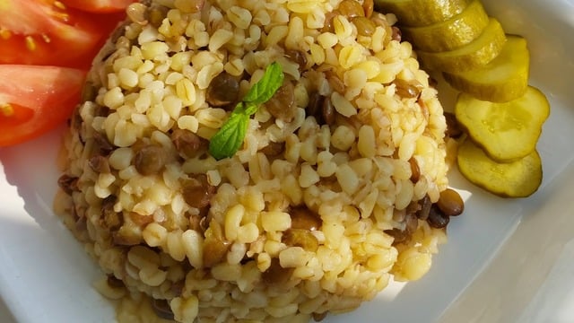 Protein Deposu: Mercimekli Bulgur Pilavı