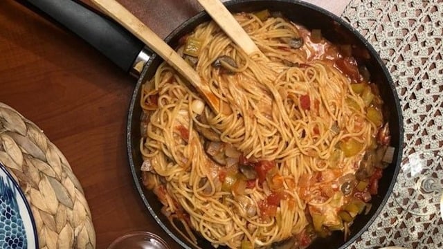 İtalya'dan: One Pan Pasta (Tek Tavada Makarna)