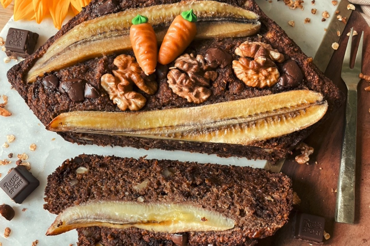 Diyet Dostu: Şekersiz Yağsız Banana Bread