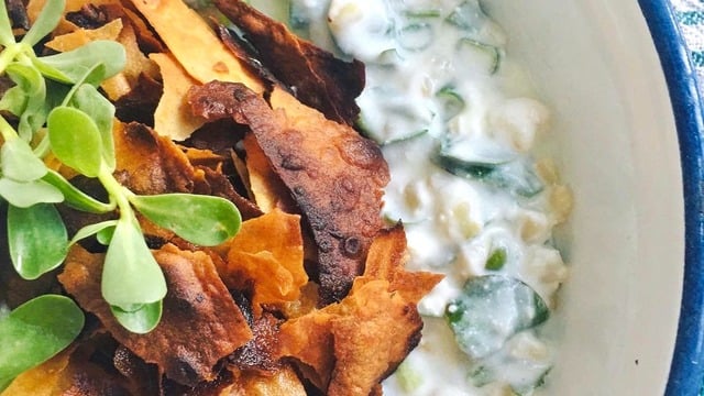 Semizotu Ferahlığıyla: Çıtır Yufkalı Salata