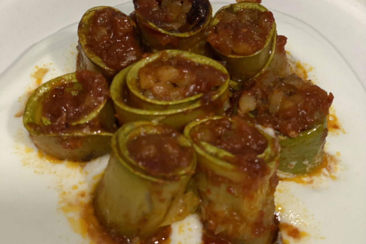 En Kolay Sarma: Kabak Sarması