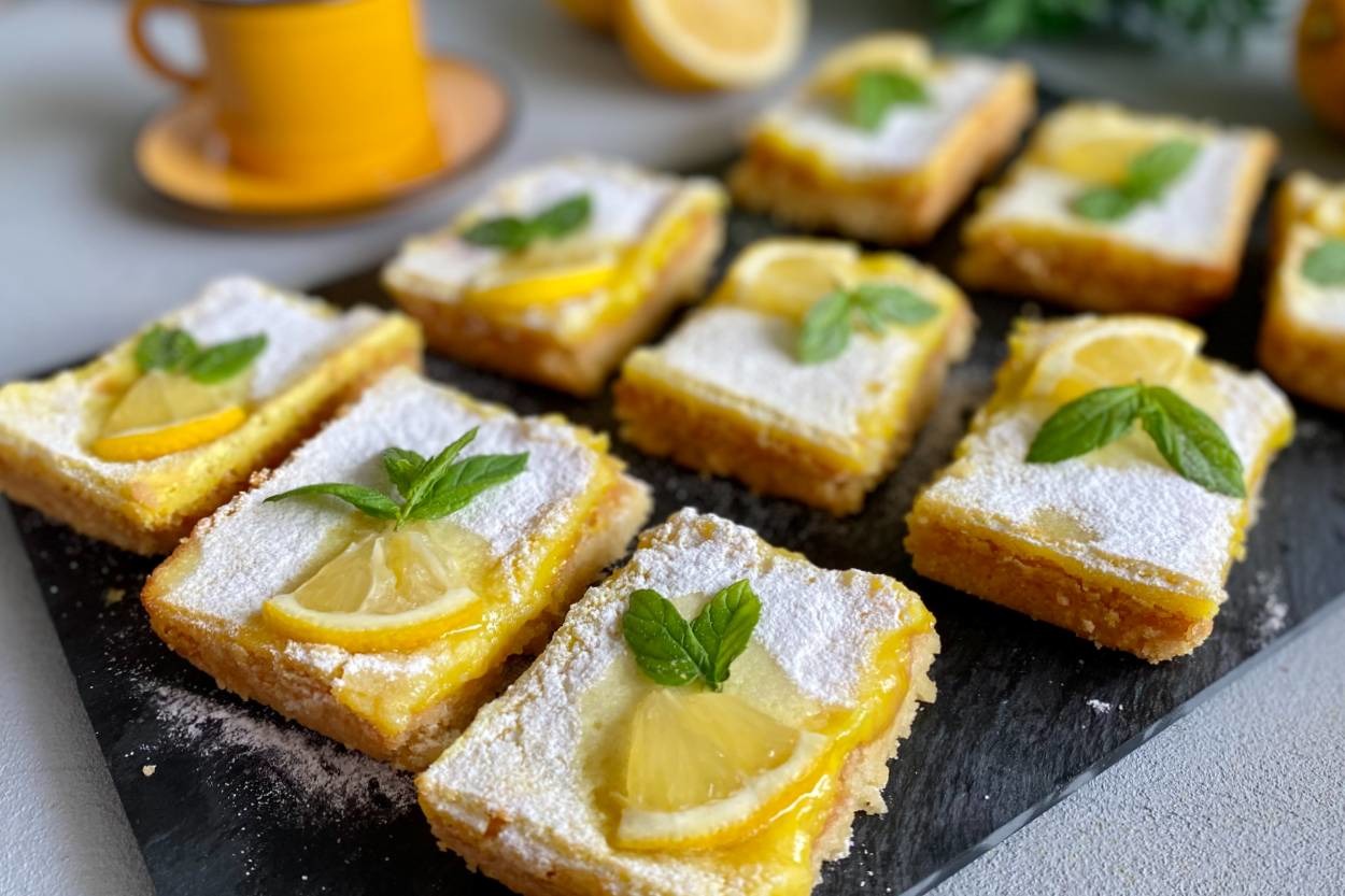 Tüm Kalorisine Değecek: Limonlu Bar