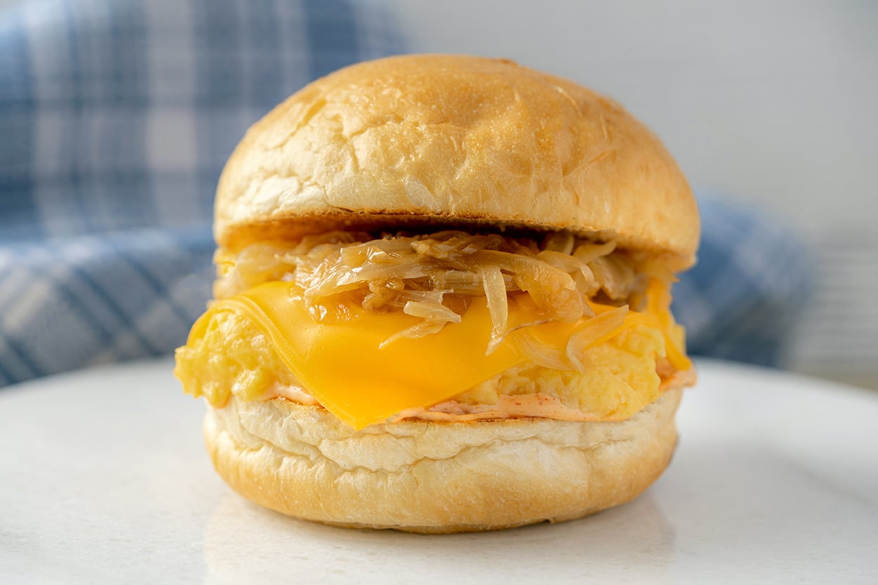 Vejeteryan ve Leziz: Yumurta Burger