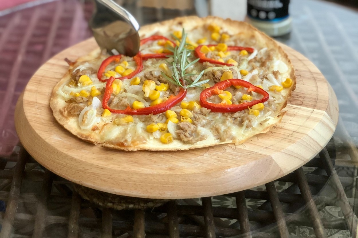 Daha Pratiği Yok: Ton Balıklı Lavaş Pizza