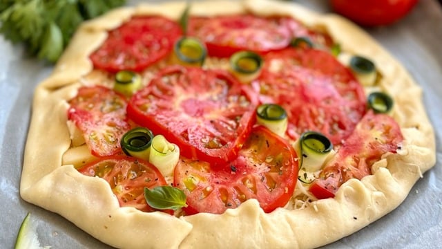 Pizzaya Fark Atar: Tuzlu Galette
