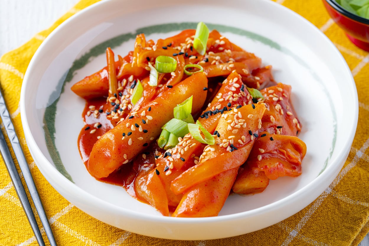 Acı Soslu Pirinç Keki: Tteokbokki