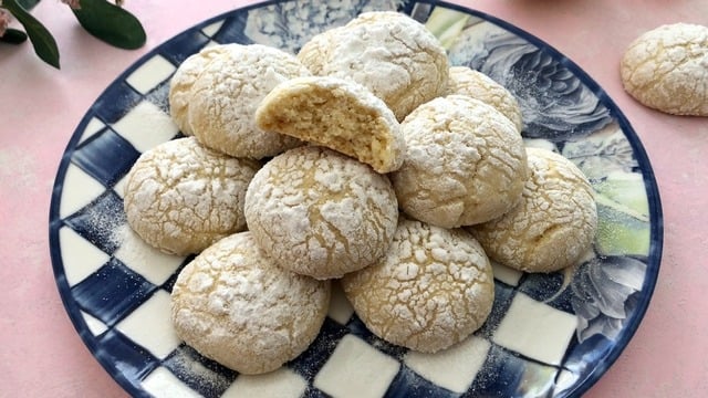Lezzetinden Çatlamış: Limonlu Çatlak Kurabiye