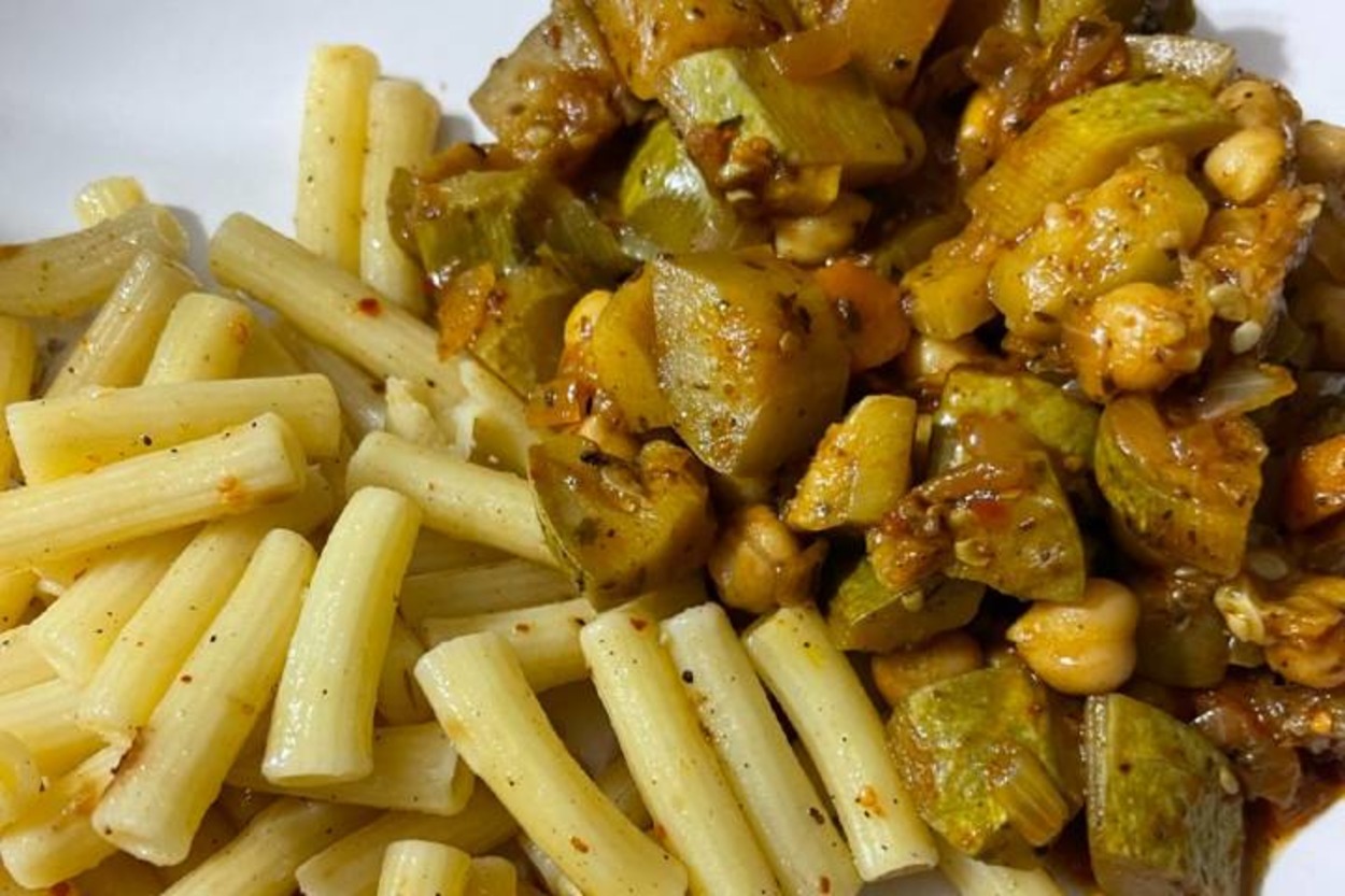 Proteini Bol: Nohutlu Vegan Kabak Yemeği