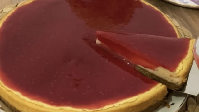 Mükemmel Uyum: Frambuazlı Cheesecake