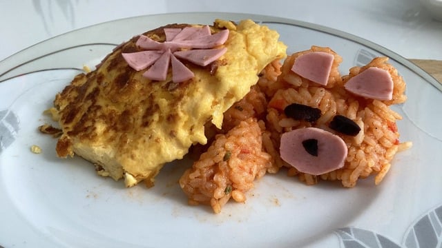 Kolay Bulunan Malzemelerle: Rilakkuma Omurice
