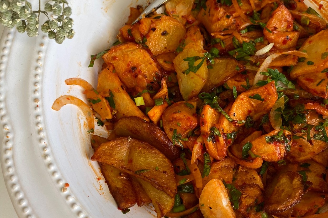 Lezzeti Katlandı: Soslu Kızarmış Patates