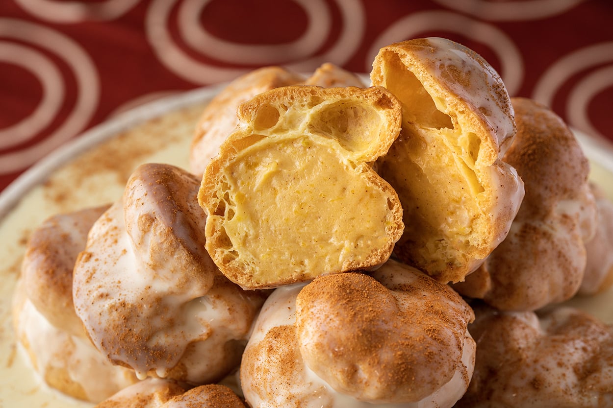 Sonbahar Esintili: Bal Kabaklı Profiterol