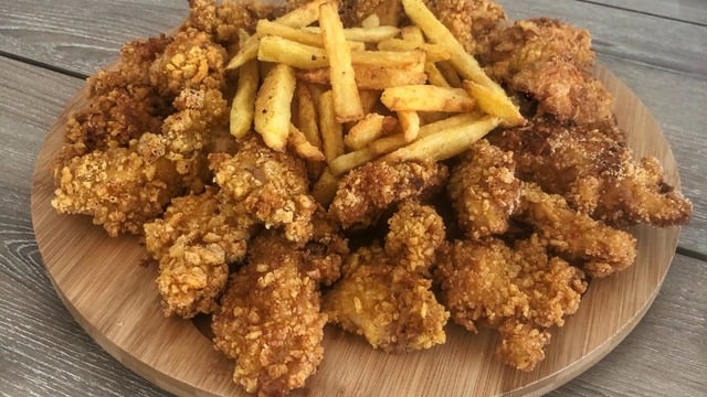 Mısır Gevreğiyle Kaplı: Çıtır Tavuk