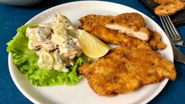 Restoran Lezzetinde: Tavuk Şinitzel