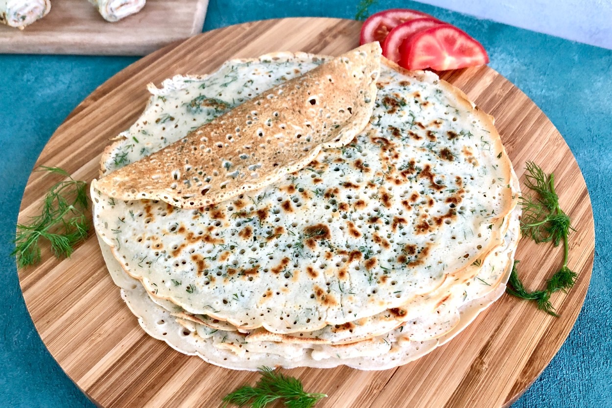 Yeşili Bol: Otlu Krep