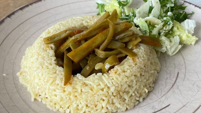 En Sade Haliyle: Tereyağlı Bulgur Pilavı