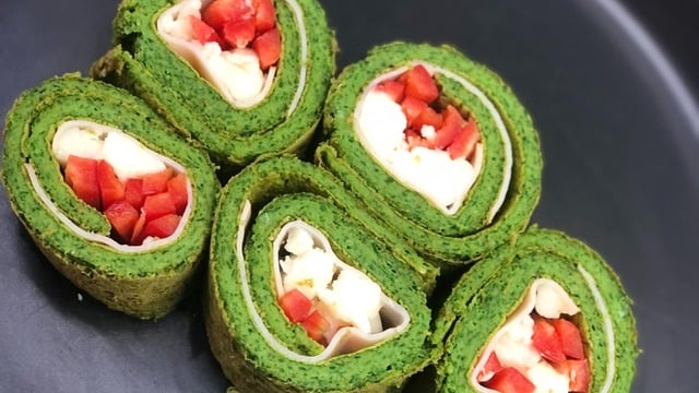 Muhteşem Rengiyle: Ispanaklı Omlet