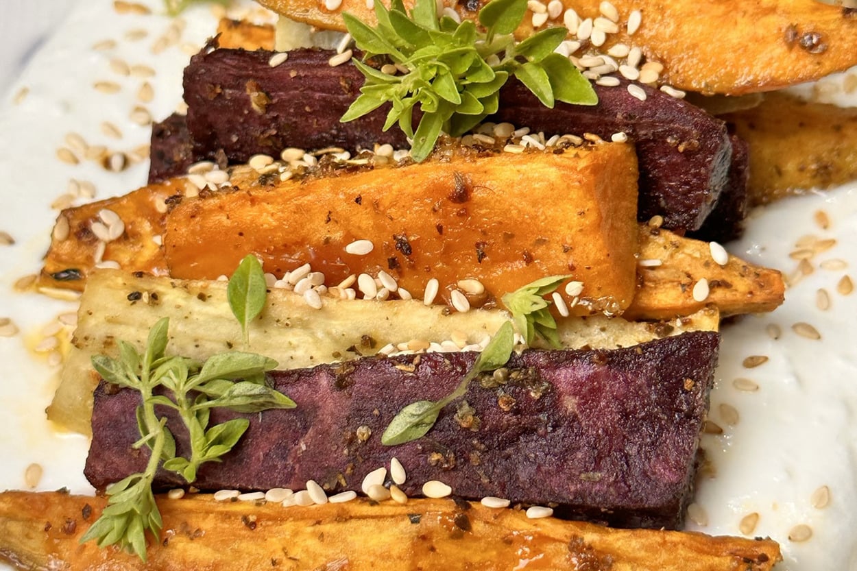 Renk Cümbüşü: Fırında Tatlı Patates