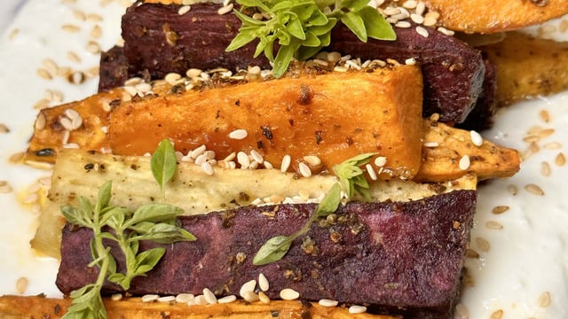 Renk Cümbüşü: Fırında Tatlı Patates